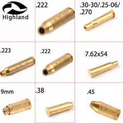 Охота Сфера AR15 Red Dot лазерный латунь Boresight CAL картридж отверстие наводчик