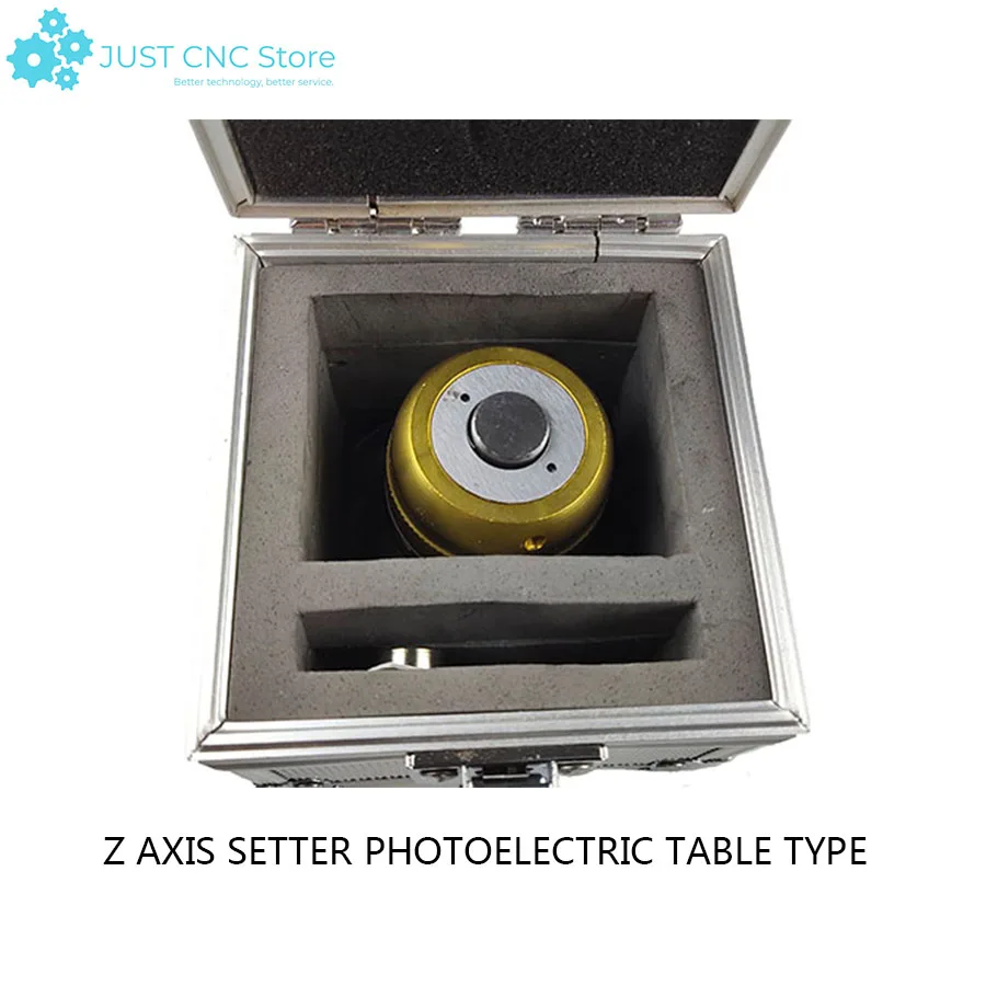 

Z axis setting device with table tool setting device Z axis setting device CNC CNC photoelectric Z axis tool setting device