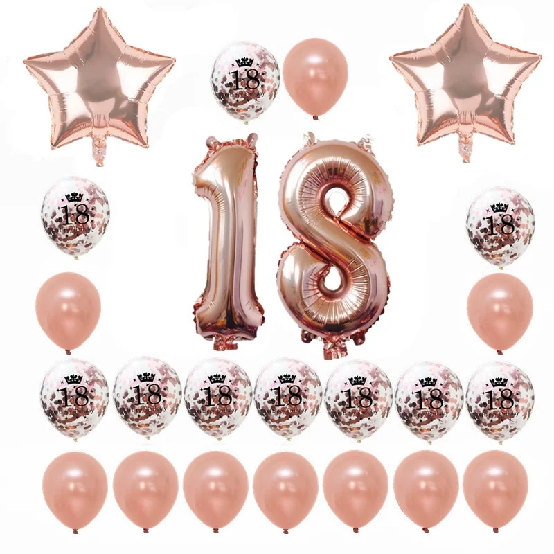 ZLJQ-Rose-Gold-Happy-Birthday-Bunting-Banner-Balloons-18-21st-30-40-50-60th-Number-balloons (2)