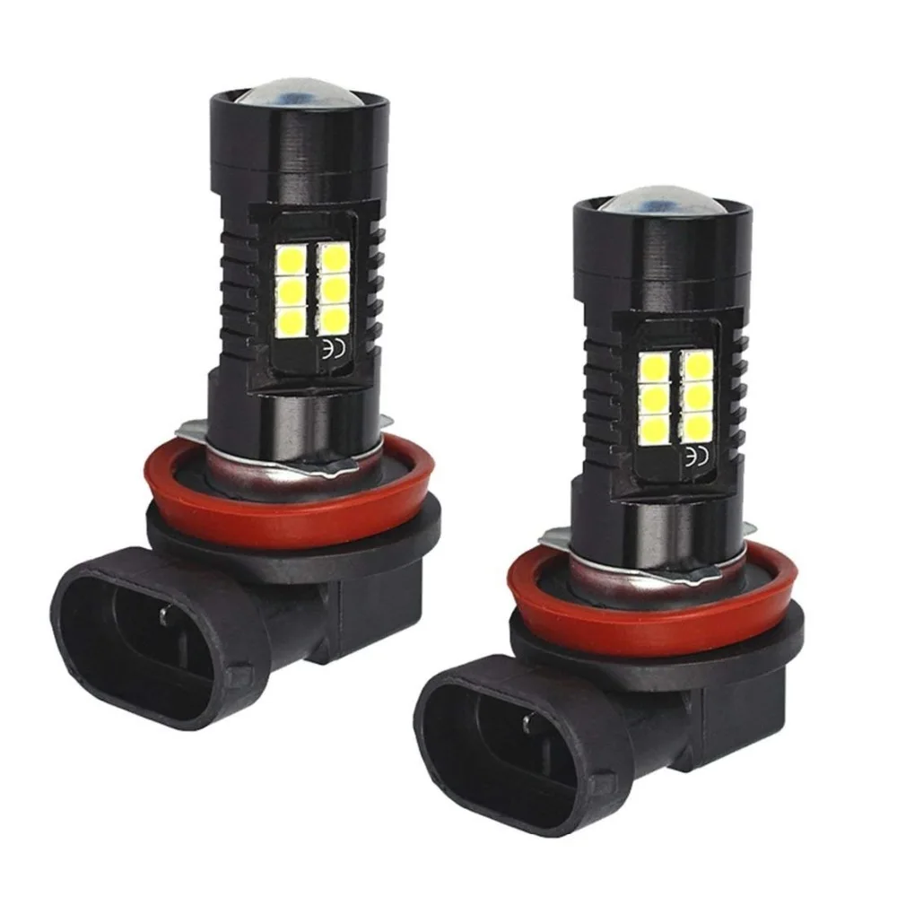 LM 2 шт. H8 H11 Led HB4 9006 HB3 9005 H16 противотуманный светильник s лампа 1200LM 6000K белая