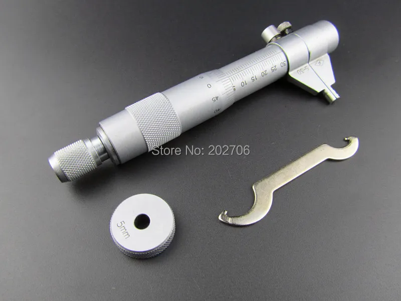 Aohi WXQ-XQ Inner 5-30mm Diameter Micrometer Caliper Measuring Tool Spiral Micrometer Measuring Tool Measurement Analysis Instruments 