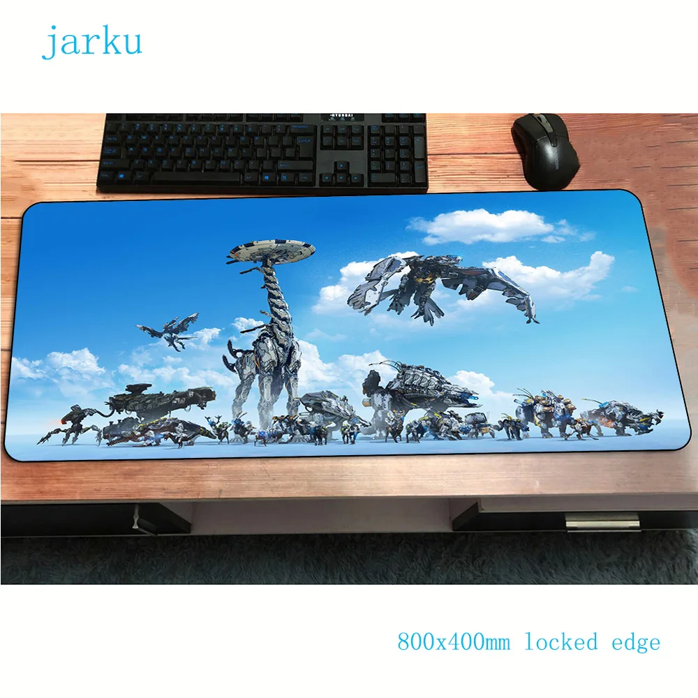 horizon zero dawn mouse pad 800x400x2mm gaming mousepad anime best seller notbook desk mat cheapest padmouse games pc gamer mats