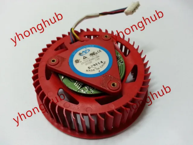 

4-проводной вентилятор охлаждения сервера ATI CF1275-B30H-C004 DC 12V 1.0A