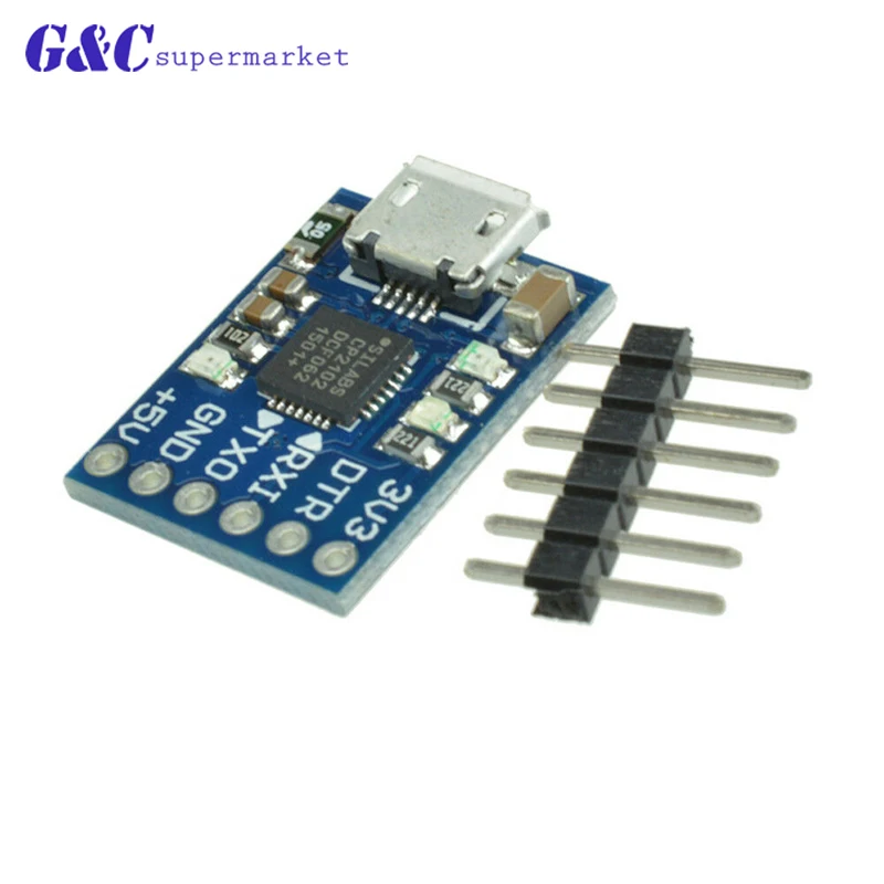 1 шт. CJMCU CP2102 MICRO USB к UART TTL модуль 6Pin серийный преобразователь STC Замена FT232 новый для