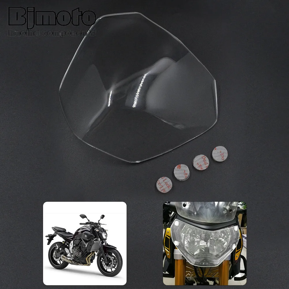 

New 2017 Motorcycle ABS Screen Protective Cover Headlight head lamp For Yamaha MT-07 MT07 MT 07 2013-2017 FZ-07 FZ 07 2015-2017