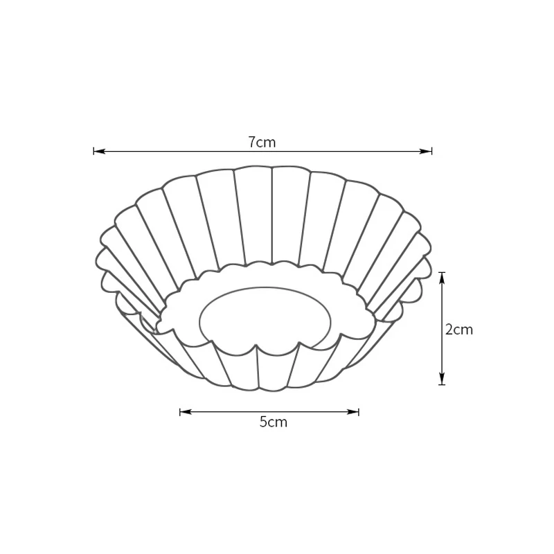 Upors 5 шт./лот, форма для яиц, пирожных, пирожных, капкейков, лайнеров, хлебобулочных изделий, формы для выпечки, Формы для кексов