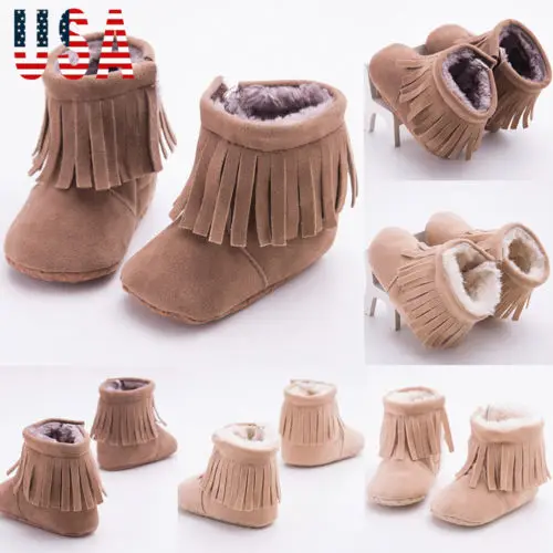 

Fashion Newborn Baby Kids Boy Girl First Walkers Shoes Infant Toddler Soft Soled Boots Hot NEW