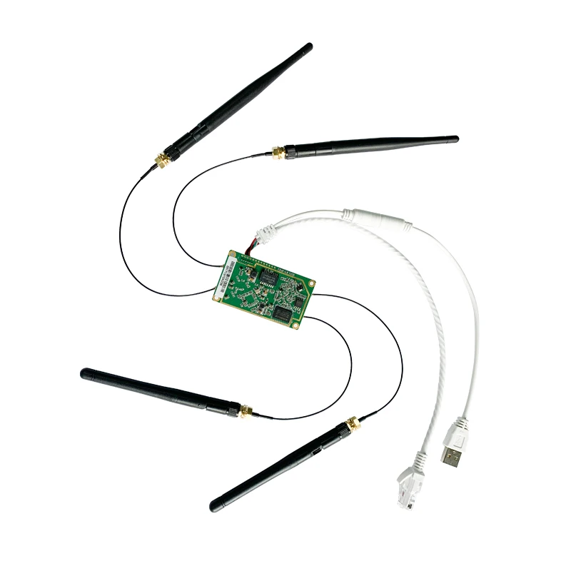

VONETS industrial grade 5g dual-band wifi module 1200M wireless bridge repeater wireless wifi to cable