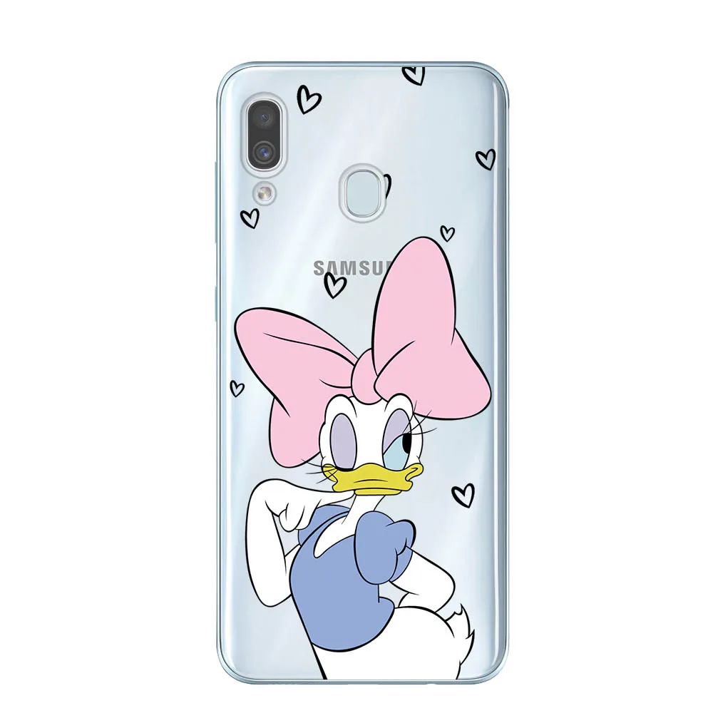 Чехол Minnie для samsung Galaxy A50 A505 6,", Мягкая силиконовая задняя крышка из ТПУ для телефона samsung A10 A20 A30 A40 A50 A70, чехол-бампер - Цвет: T5025