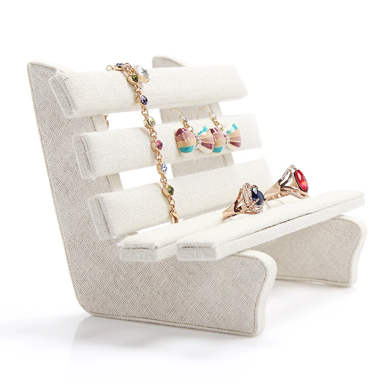 FANXI Creative Display Sofa Ring Necklace Bracelets Earrings Display