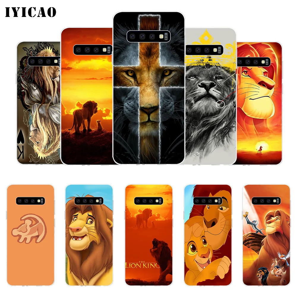 IYICAO Мягкий силиконовый чехол для Samsung Galaxy S10e S10 S9 S8 Plus S7 Edge TPU|Чехлы-накладки| |