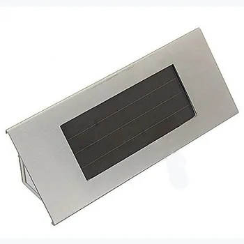 

THGS 18cm Solar 4 LED stainless steel house number light solar lamp house number house lamp