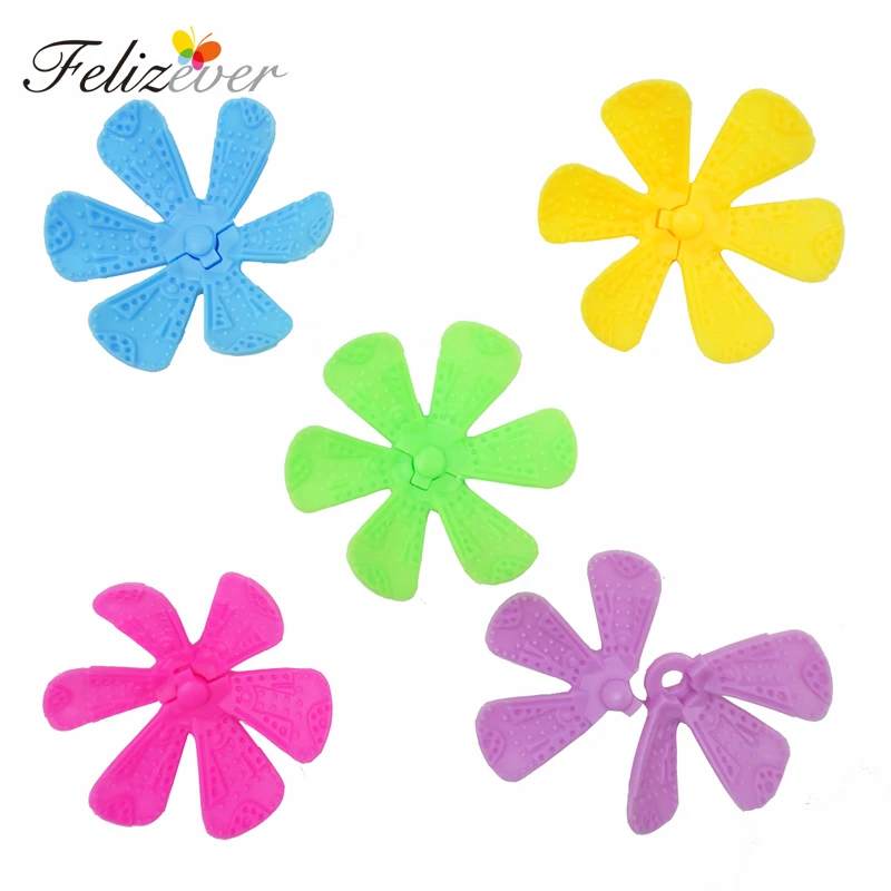 

24Pcs DIY Flower Spinning Top Kids Toys Girl Boy Party Favors Retro Birthday Goodie Bags Pinata Fillers Carnival Prize