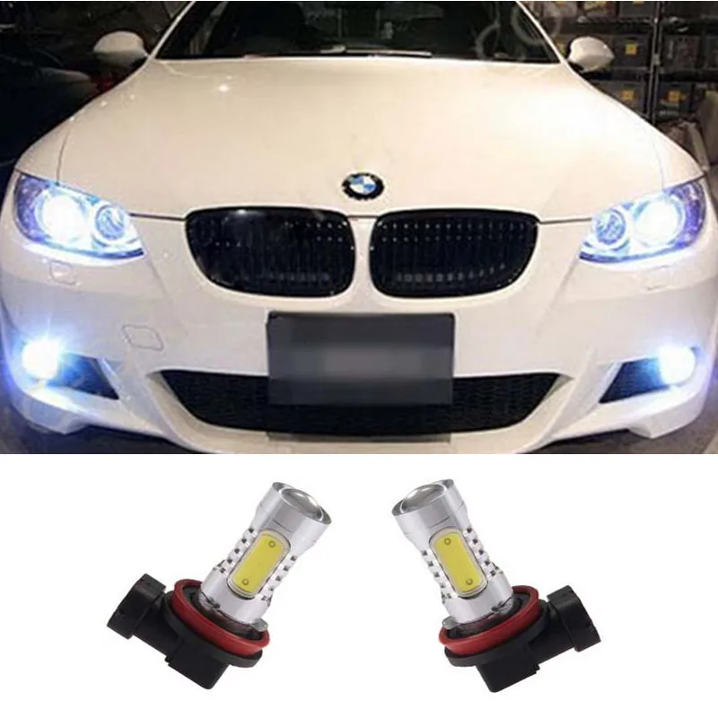 

2pcs Car Led COB 7.5W 9006/HB4 Light Bulb Auto Fog Light Driving Lamp Light For BMW E63 E64 E46 330ci Car Styling