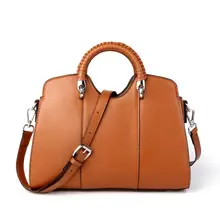 Модная новейшая дизайнерская женская сумка из натуральной кожи, популярная винтажная вместительная сумка через плечо, простая женская сумка ZHENDE56