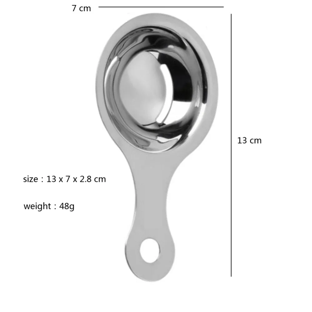 Высококачественные разделители для яиц из нержавеющей стали Сепаратор для яиц белый желток сепаратор фильтры кухонные инструменты кухонные гаджеты