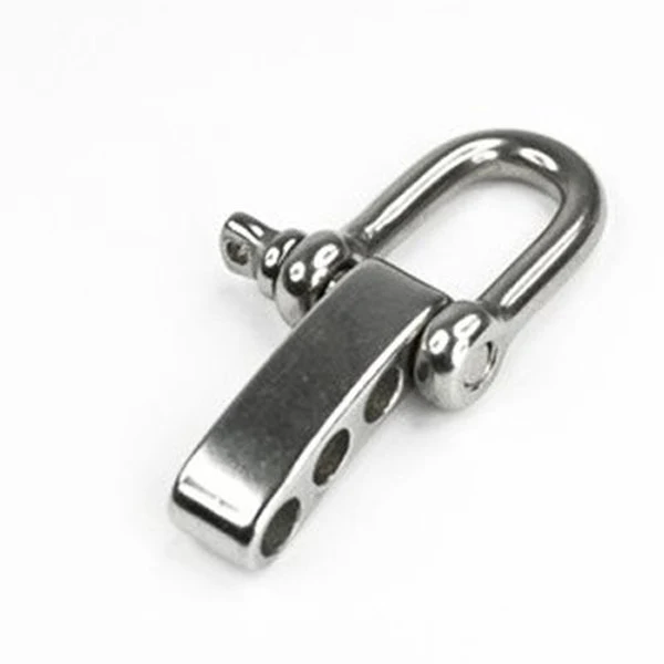 

2015 ePacket Free ship 20pack/lot 3/16 (5mm) D or Bow Adjustable Stainless Steel Shackle as Paracord Bracelet Shackle