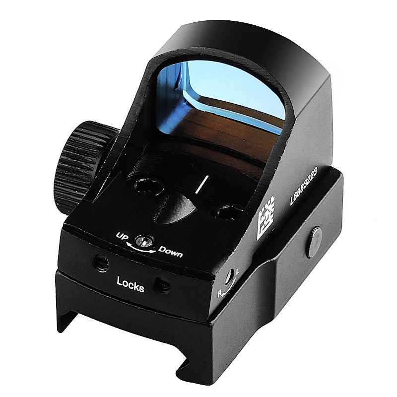 Escopo para Airsoft Caça Vista Tactical Dot Riflescope Reflex Holográfica Sight Auto Brilho Mira Laser Doc Red 8 Lunetas Riflescopes