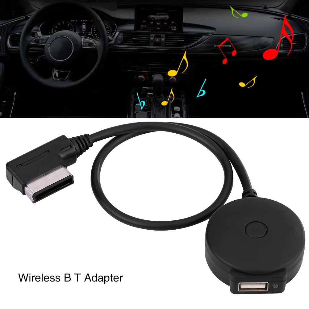 Медиа в AMI MDI аудио Aux USB Женский Bluetooth адаптер для AUDI A1 A3 VW Tiguan Golf 6 GTI CC