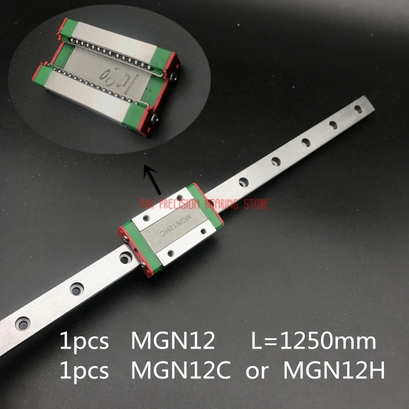 Фрезерный станок с ЧПУ Запчасти Mgn12c или Mgn12h блок для Mgn12 12 мм линейной направляющей способ длинные перевозки для ЧПУ X Y оси Z