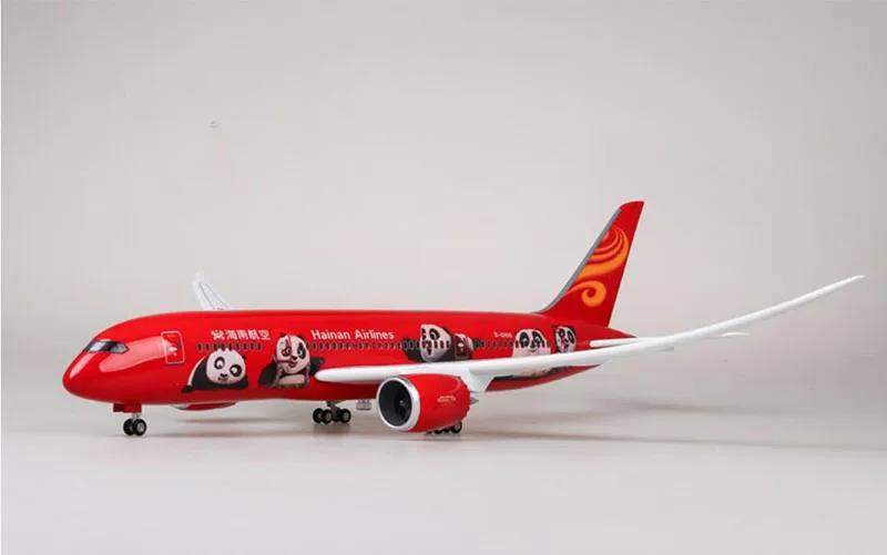 43 см новая и прекрасная авиакомпания Hainan масштаб 1/130 самолёт Боинга B787 китайская