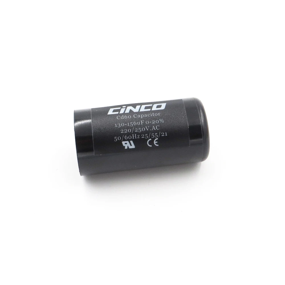 130 156MFD 220 V 250 275 CD60 пусковые конденсаторы двигателя RV запуск ing 156 mf uf компрессор HVAC