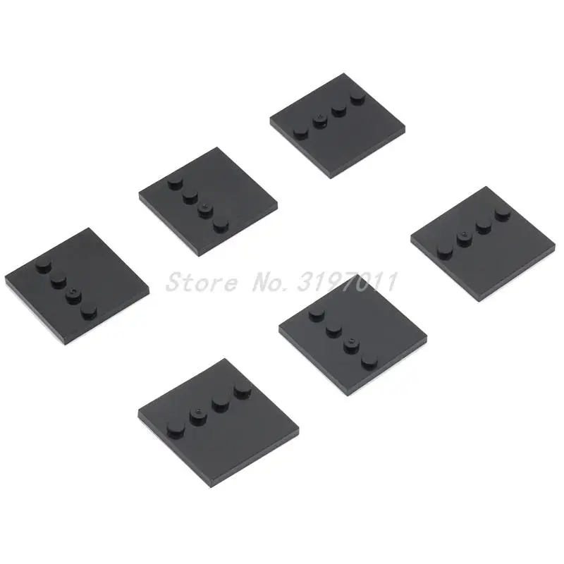 Wholesale 100pcs lot Stand Base Plate Part for Block Small Particles 1 4 Bricks Plate Star