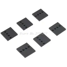 Wholesale 100pcs lot Stand Base Plate Part for Block Small Particles 1 4 Bricks Plate Star