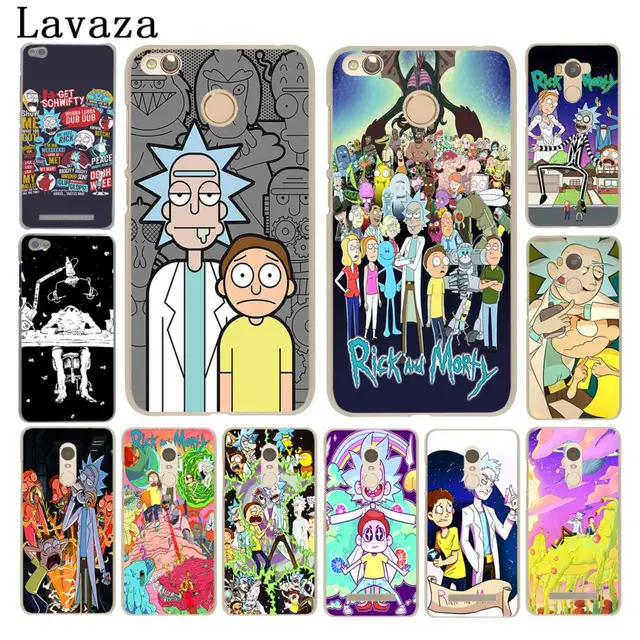 lavaza rick and morty season hard phone case for xiaomi redmi 4a s2