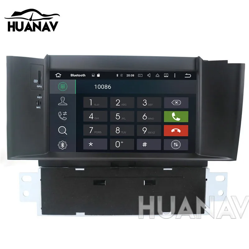 Автомобильный DVD плеер HUANVA с GPS навигацией для Citroen C4 C4L DS4 2011 2012 2013 2014 2015