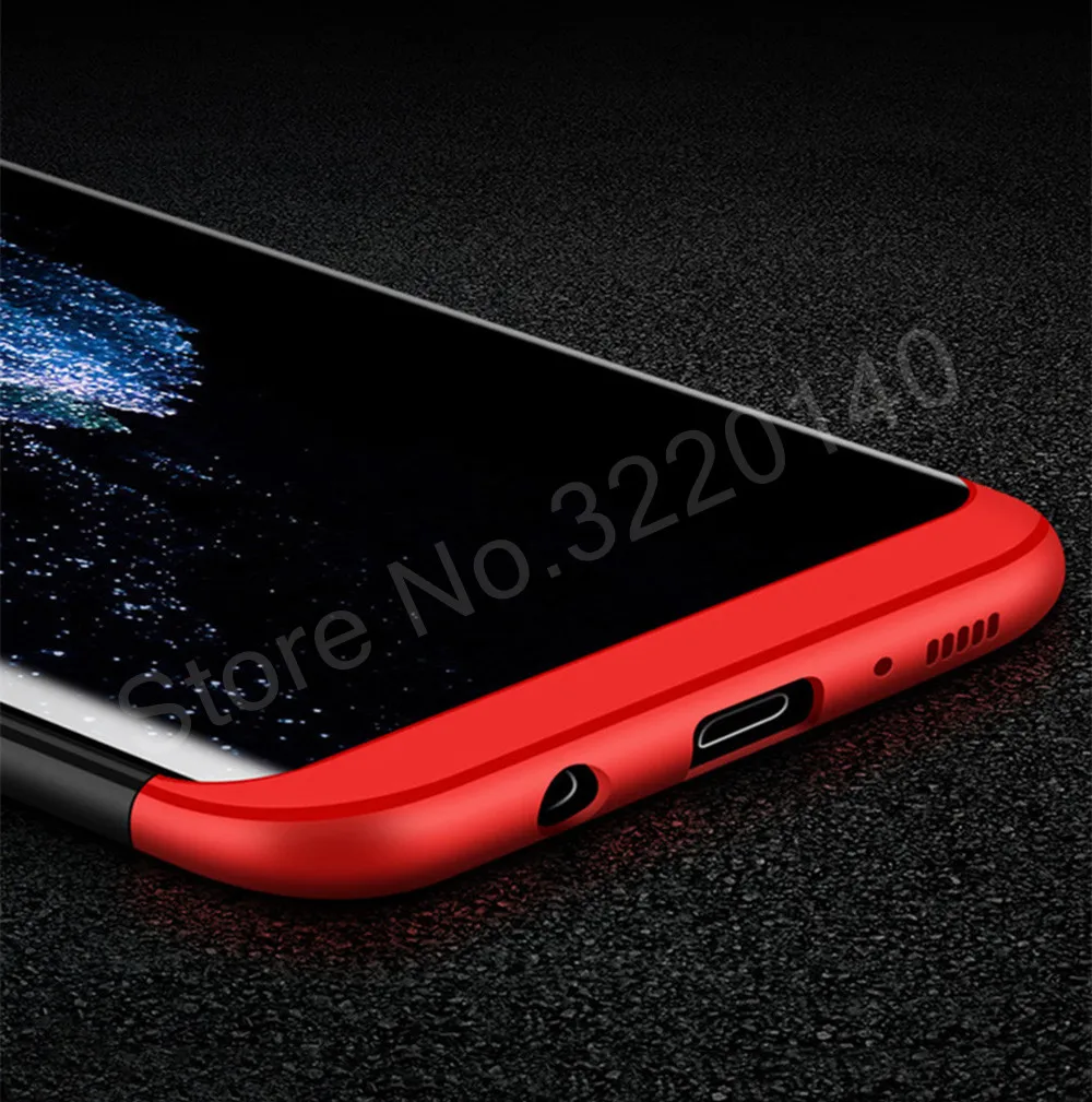 360 Full Body Hard Back Protection Cover cases For Samsung Galaxy S8 Plus S6 S7 Edge Case Luxury Scrub For Samsung Galaxy Note 83