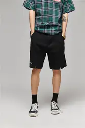 Новые летние повседневное простой прямой для мужчин шорты для женщин гонконг стиль Японский ins универсальные короткие штаны