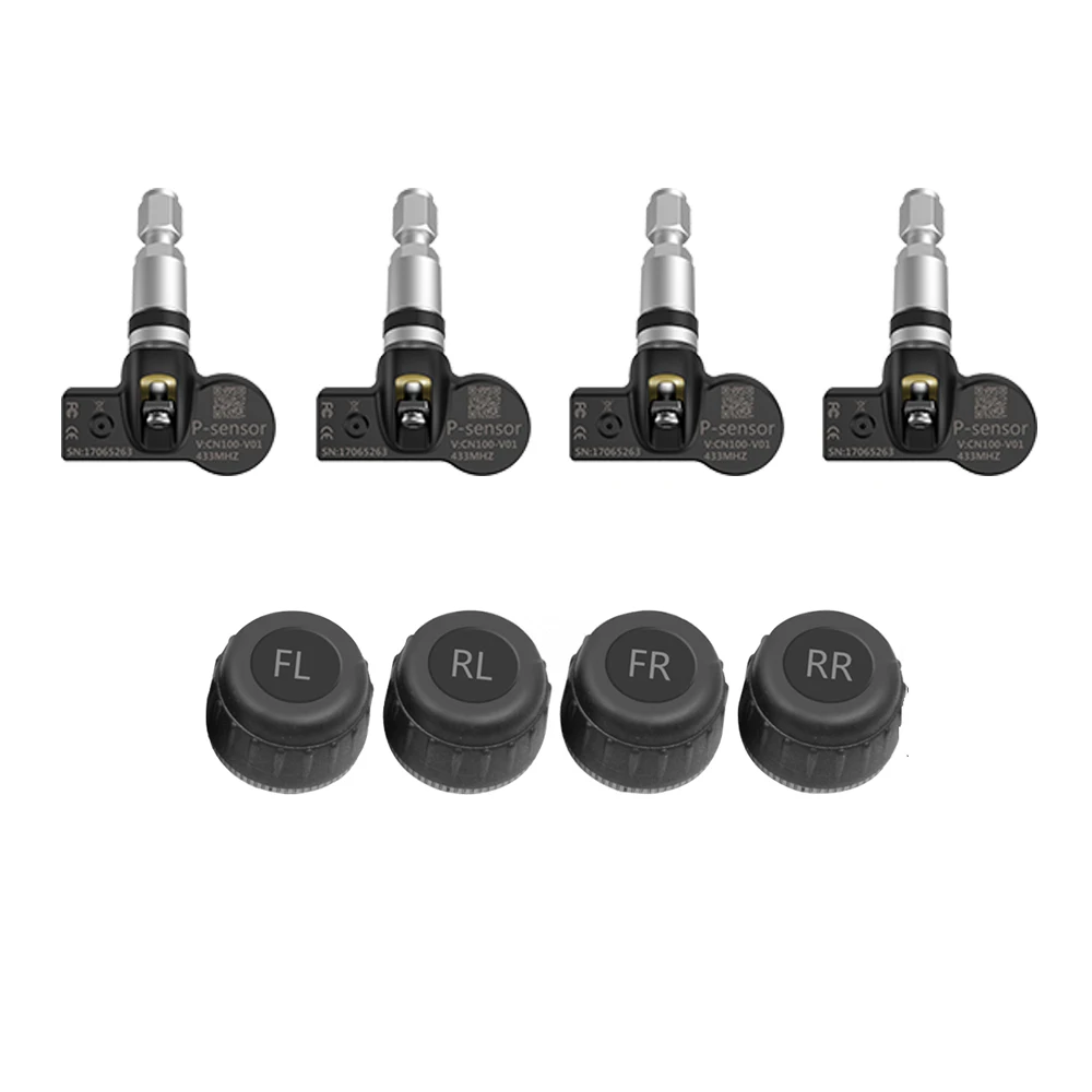 Sistema de Monitoreo de presión de neumáticos EKIY TPMS para Android Car DVD Navi Sensor de neumáti