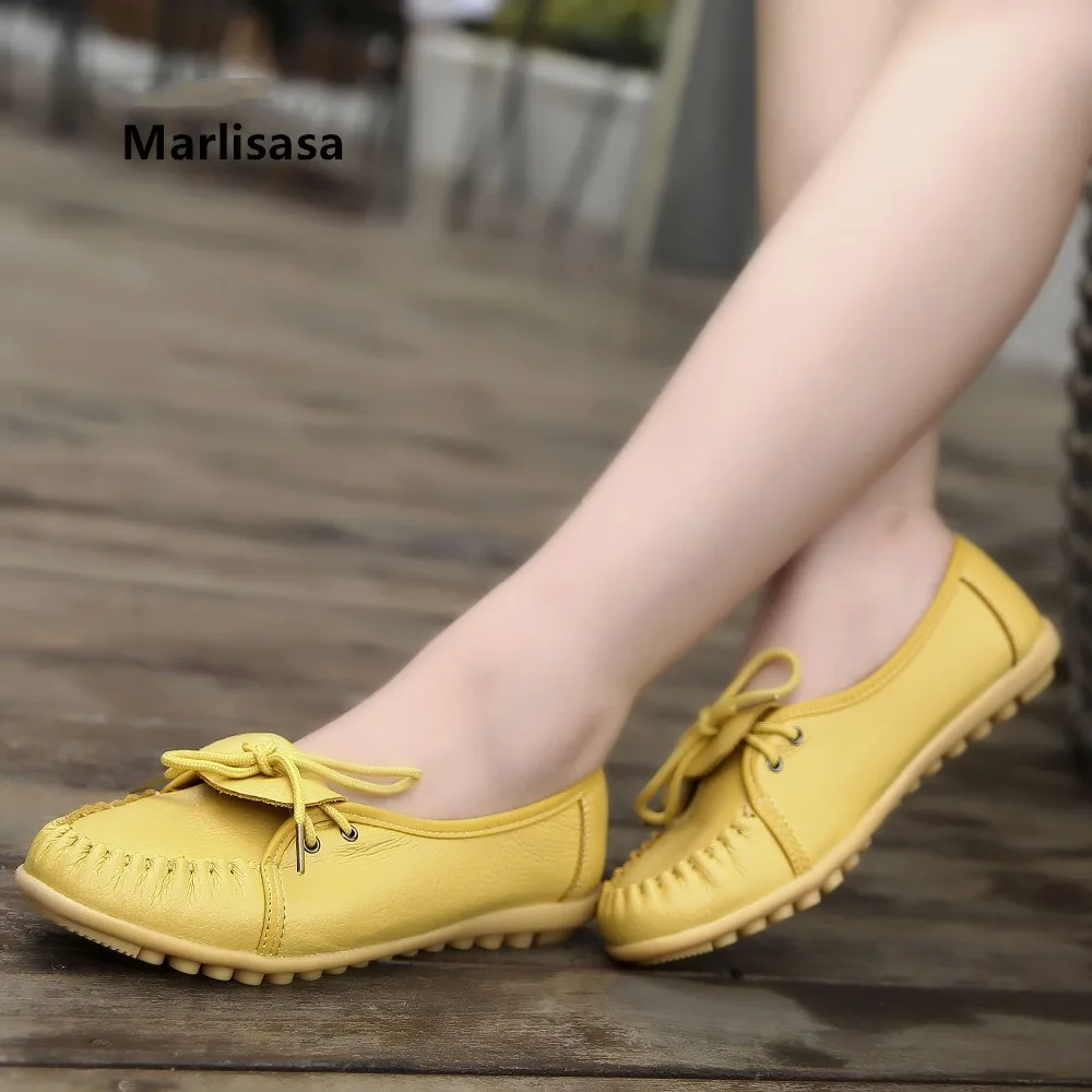 

women cute light weight comfortable round toe leather flat shoes women classic high quality summer shoes Zapatos De Mujer g2141