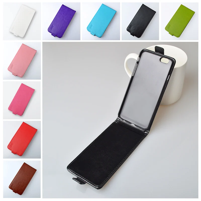 Vertical Flip Up and Down Phone Case For Apple iphone 6 6g 4.7inch