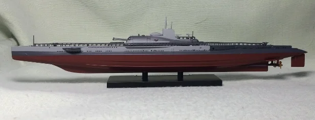 1:350 French Submarine Surcouf 1942 World War II Military Model - 616x235 - jpeg World War Ii Submarine Models