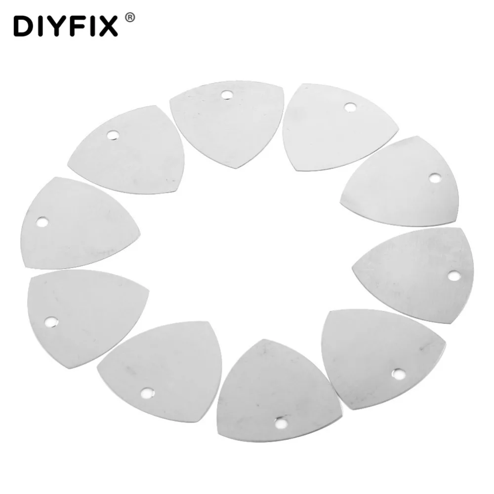 DIYFIX 10 шт. ультра тонкий Прай Spudger из нержавеющей стали открывалка инструмент для