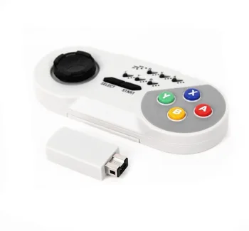 

2PCS Wireless Joystick Controller Gamapad with Receiver for SNES Classic NES Classic Edition Console with Adapter