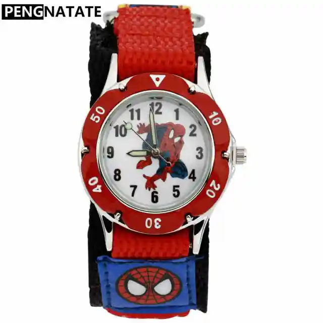 PENGNATATE Children Watches Boys Spiderman Hand Watch Gifts Fashion Luminous Ana PENGNATATE Children Watches Boys Spiderman Hand Watch Gifts Fashion Luminous Ana