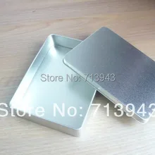 Размер: 150x110x24 мм металлическая коробка/с первоклассной серебряной жесть/шоколадная упаковочная коробка/Подарочная коробка