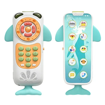 

Baby Simulation Music Mobile Phones Toys Early Educational Learning Telephone Language Machine For Children Gift