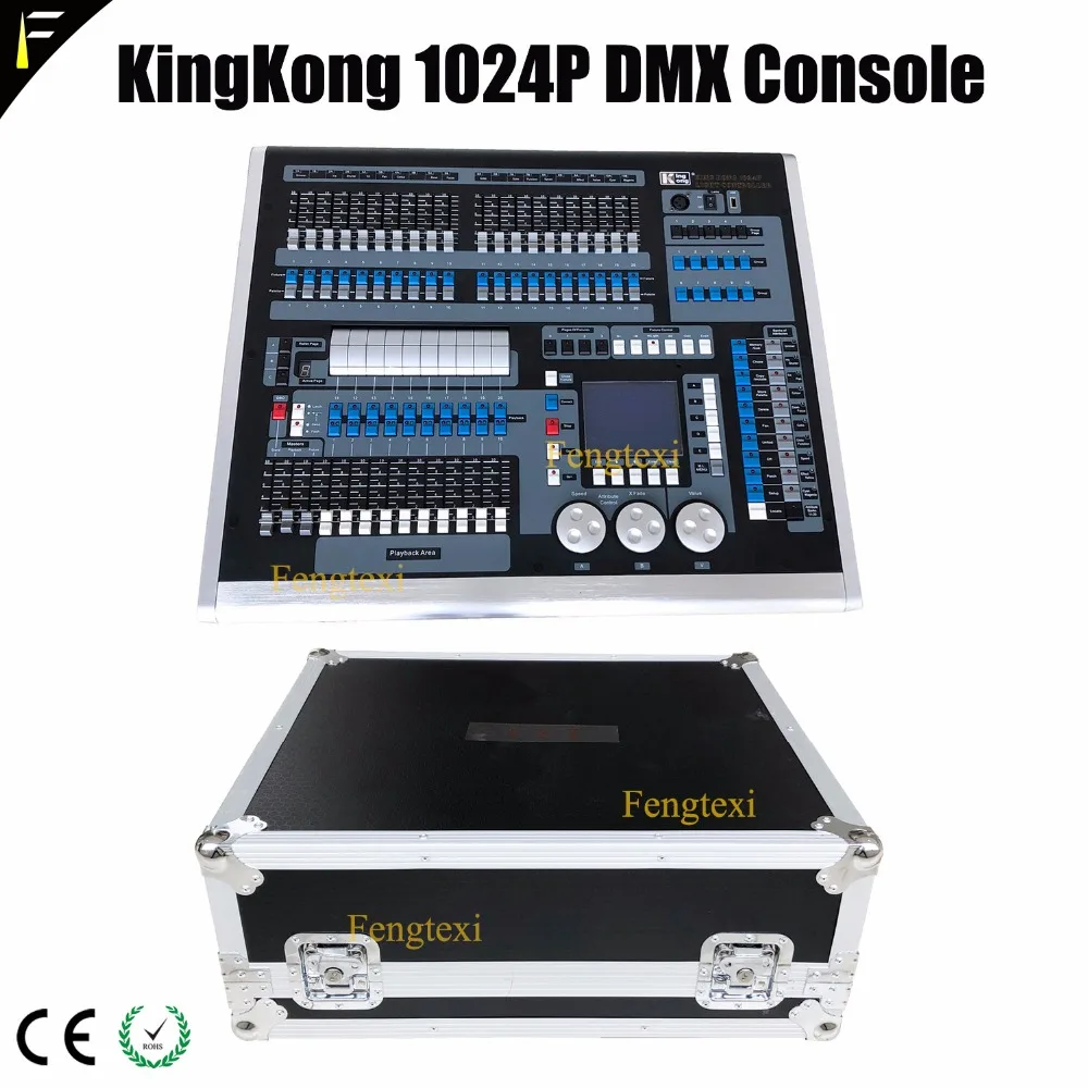 Оригинальный контроллер KingKong Creator 1024P DMX512 с полетным чехлом управление на