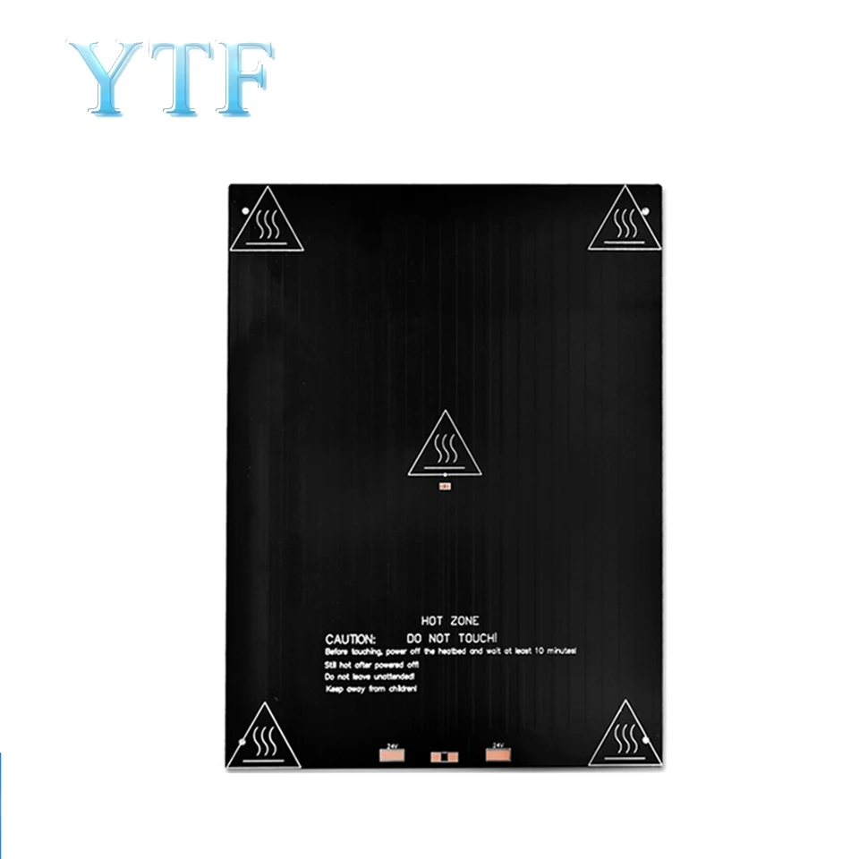 

MK3 aluminum substrate heating bed 400*300*3mm heating hot bed for 3D printer part