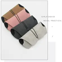 Креативный Чехол для очков с пряжкой, мягкая упаковка, коробка для очков для близорукости, простая, Ретро стиль, анти-давление, портативная, матовая кожа, солнцезащитные очки, Storag