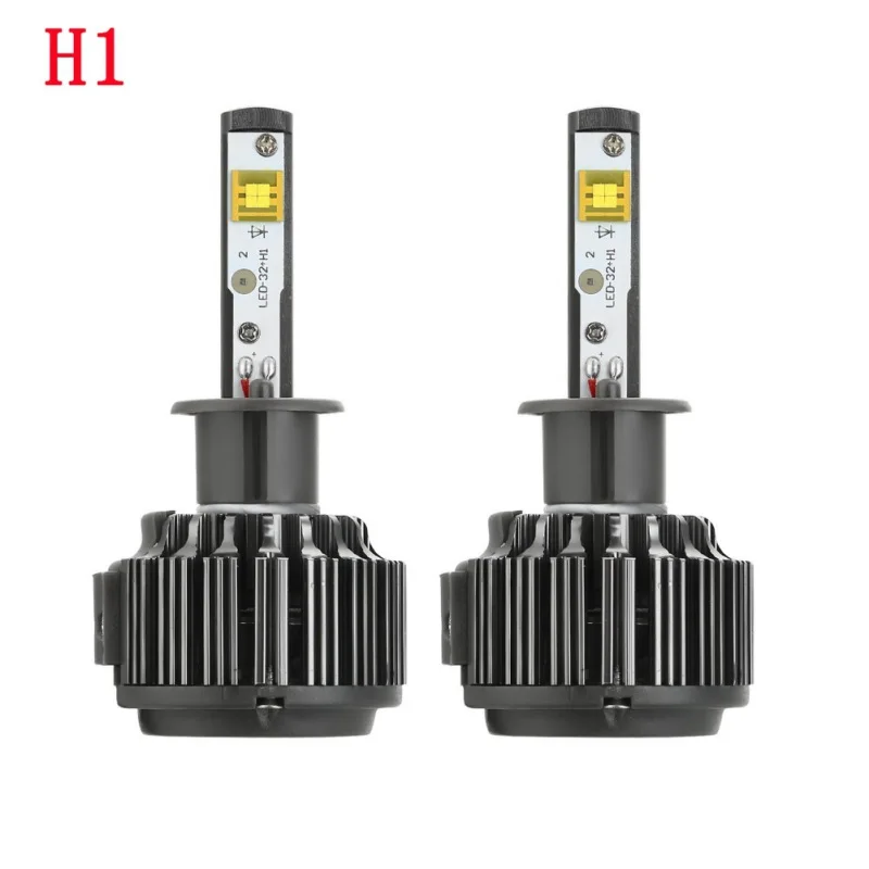 1 пара автомобиля HeadlightH1 H3 H4 H7 H13 880 9004 HB5 80 Вт 6000 К светодиодный лампы Авто внешний свет K7 автомобильных фар источник света