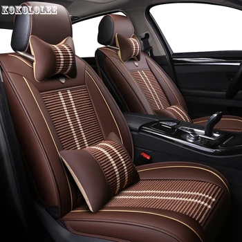 

[kokololee] car seat covers for volvo s60 tiguan 2017 golf 4 mitsubishi pajero sport skoda octavia opel astra j h car seats auto
