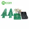 10set Three-Dimensional 3D Christmas Tree LED DIY Kit Red/Green/Yellow LED Flash Circuit Kit Electronic Fun Suite Diy Kit ► Photo 2/3