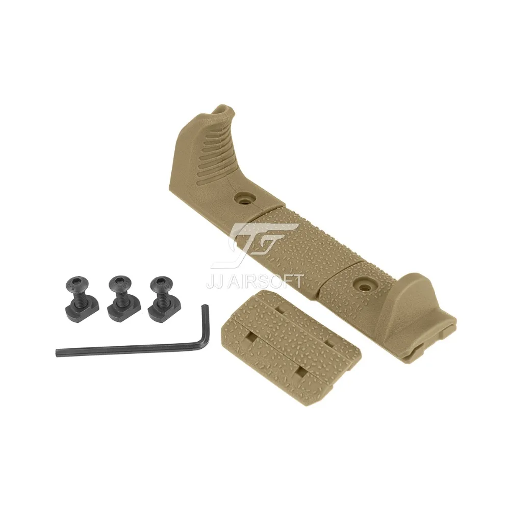 XTM اليد توقف Handstop عدة ل M-LOK MLOK السكك الحديدية غطاء (أسود/تان)