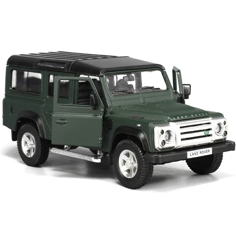 Точная имитация эксклюзивный Diecasts& Toy Vehicles: RMZ городской автомобиль Стайлинг Defender внедорожный 1:36 сплав модель автомобиля SUV тяните назад Автомобили