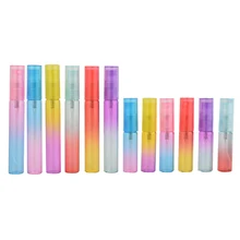 6 шт./лот 4 мл 8 мл Мини Портативный Красочный стеклянный флакон духов с пустой распылитель для парфюмерии косметические контейнеры для путешествий